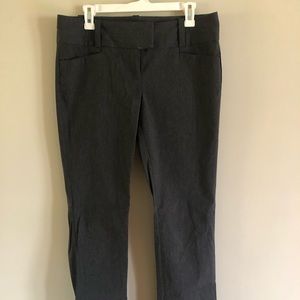 Charcoal grey “exact stretch” dress slacks